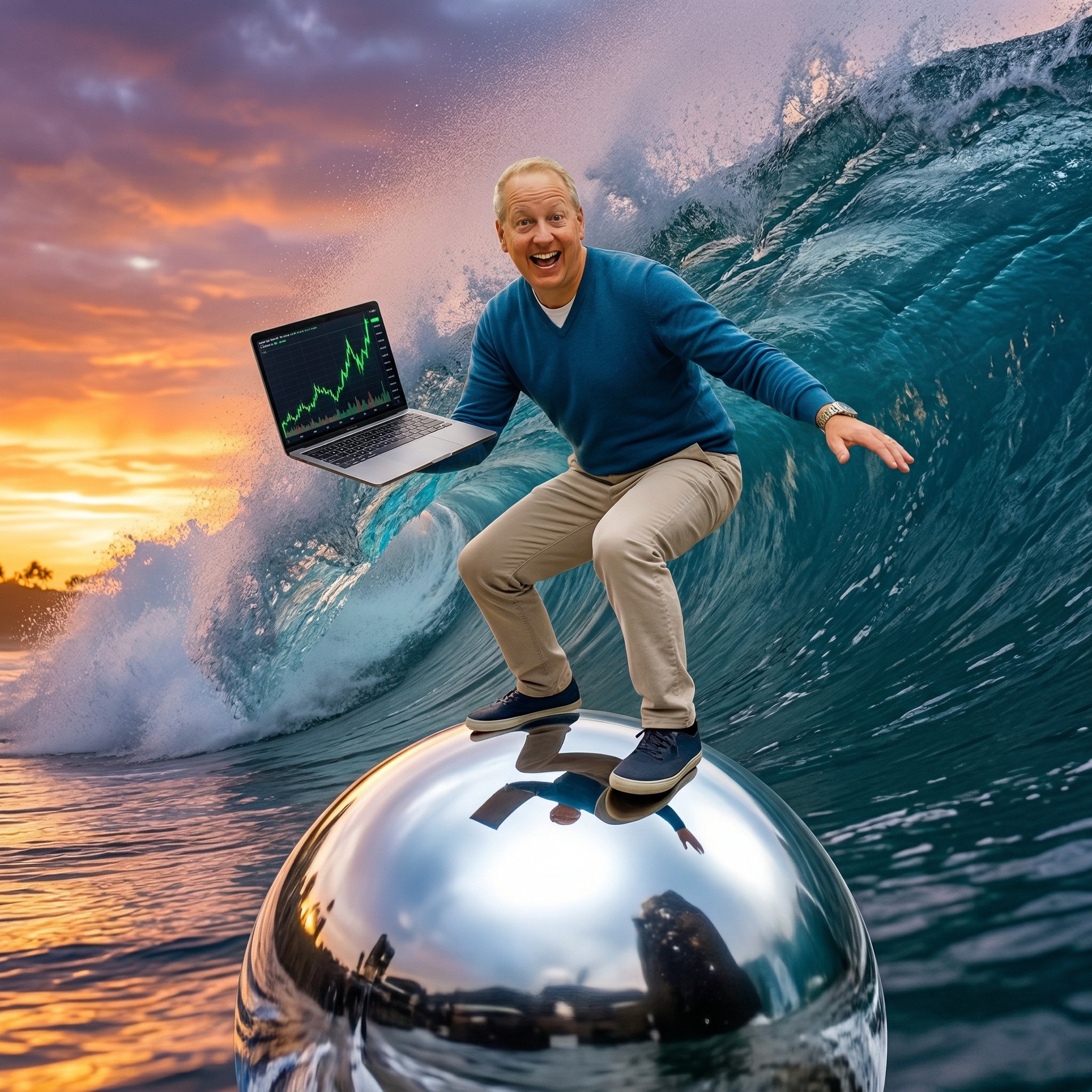 Mark surfing sphere