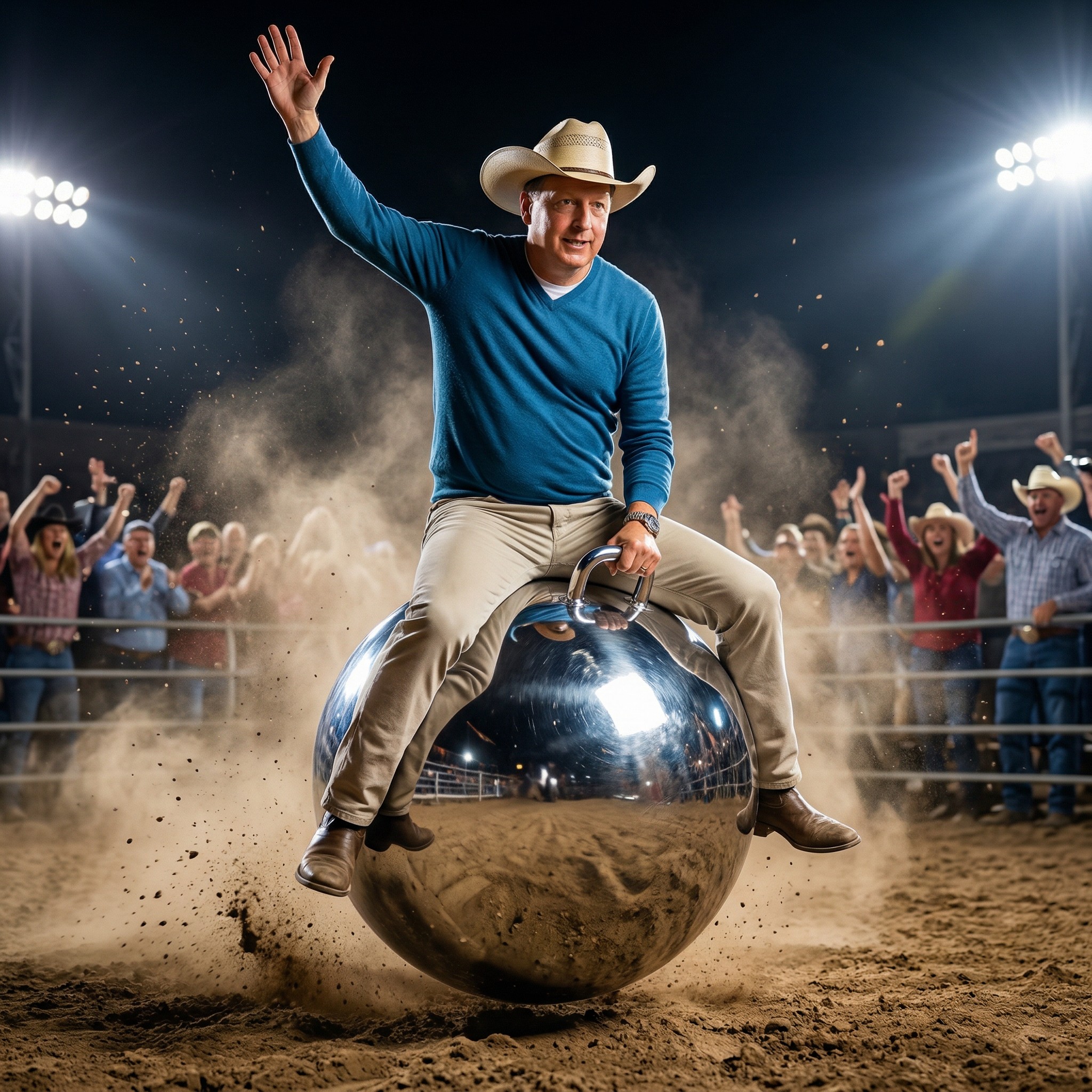 Mark rodeo sphere
